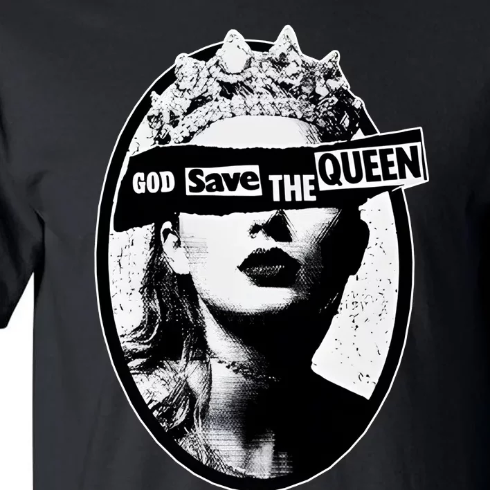 God Save The Queen God Save Queen Reputation Era Inspired Tall T-Shirt