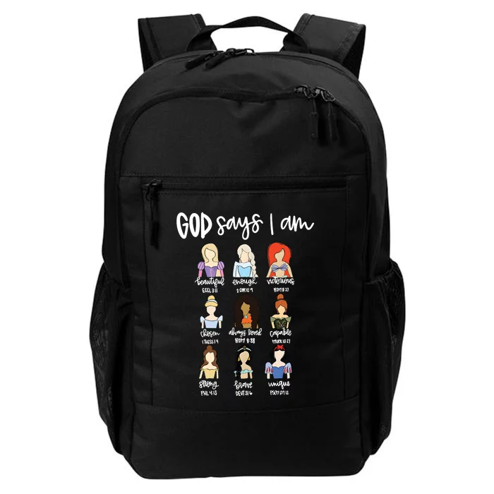 God Says That I Am Princess Squad Daily Commute Backpack