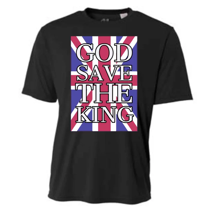 God Save The King British Royal Family Uk Union Jack Flag Gift Cooling Performance Crew T-Shirt