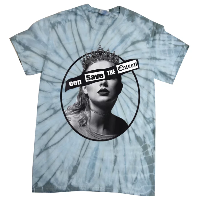 God Save The Queen Tie-Dye T-Shirt