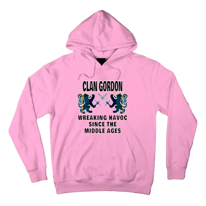 Gordon Scottish Tartan Scotland Family Clan Name Hoodie