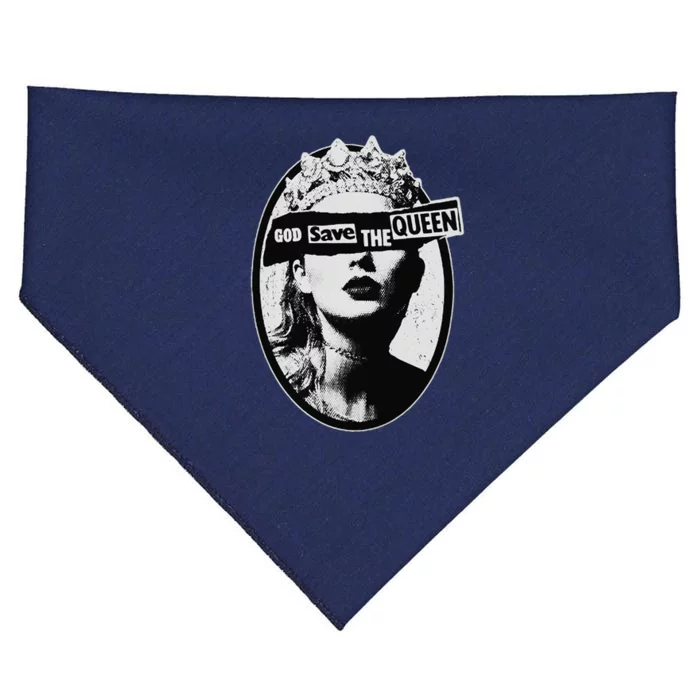 God Save The Queen USA-Made Doggie Bandana