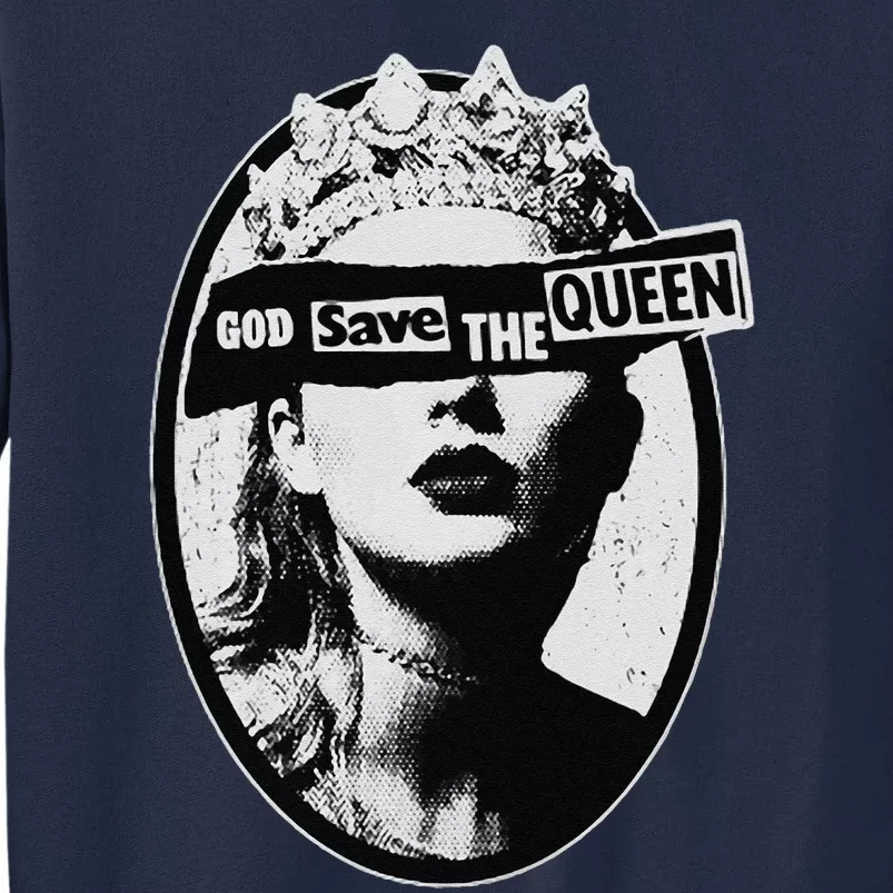 God Save The Queen Tall Sweatshirt