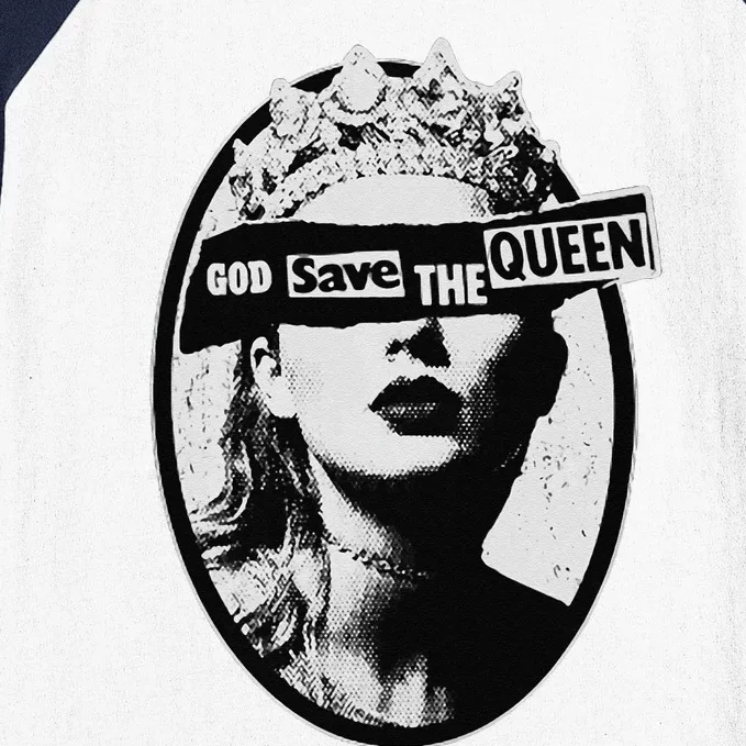 God Save The Queen Baseball Sleeve Shirt