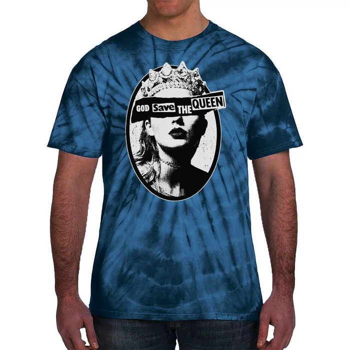 God Save The Queen Tie-Dye T-Shirt