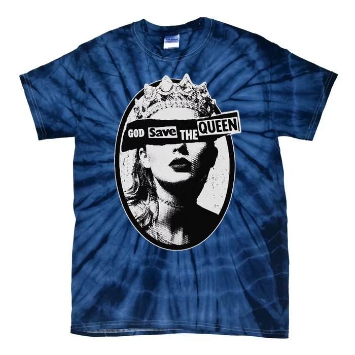 God Save The Queen Tie-Dye T-Shirt