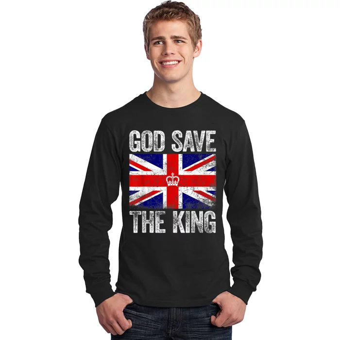 God Save The King King Charles III Long Sleeve Shirt