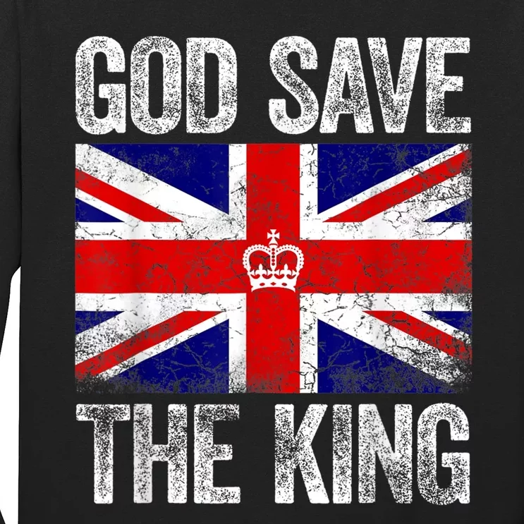 God Save The King King Charles III Long Sleeve Shirt