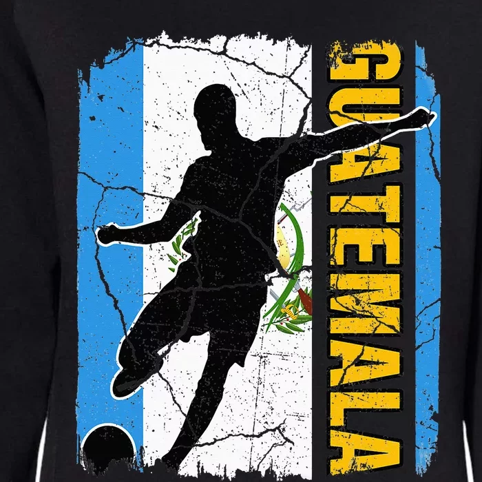 Guatemalan Soccer Team Guatemala Flag Jersey Womens California Wash Sweatshirt