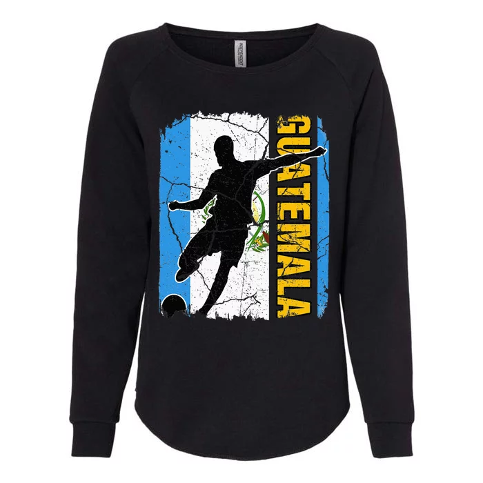 Guatemalan Soccer Team Guatemala Flag Jersey Womens California Wash Sweatshirt