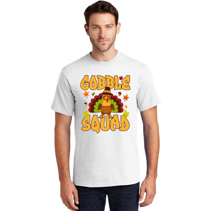 Gobble Squad Turkey Design Gobble Squad Tall T-Shirt