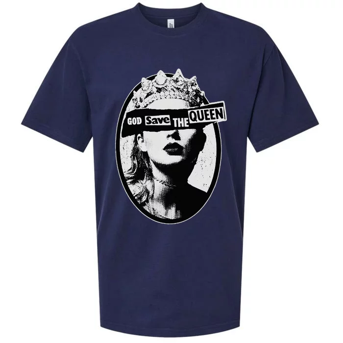 God Save The Queen Sueded Cloud Jersey T-Shirt