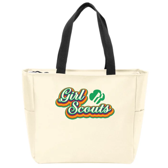 Girl Scouts Troop Zip Tote Bag