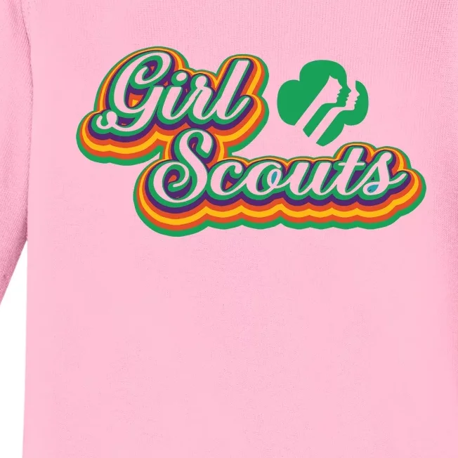 Girl Scouts Troop Baby Long Sleeve Bodysuit