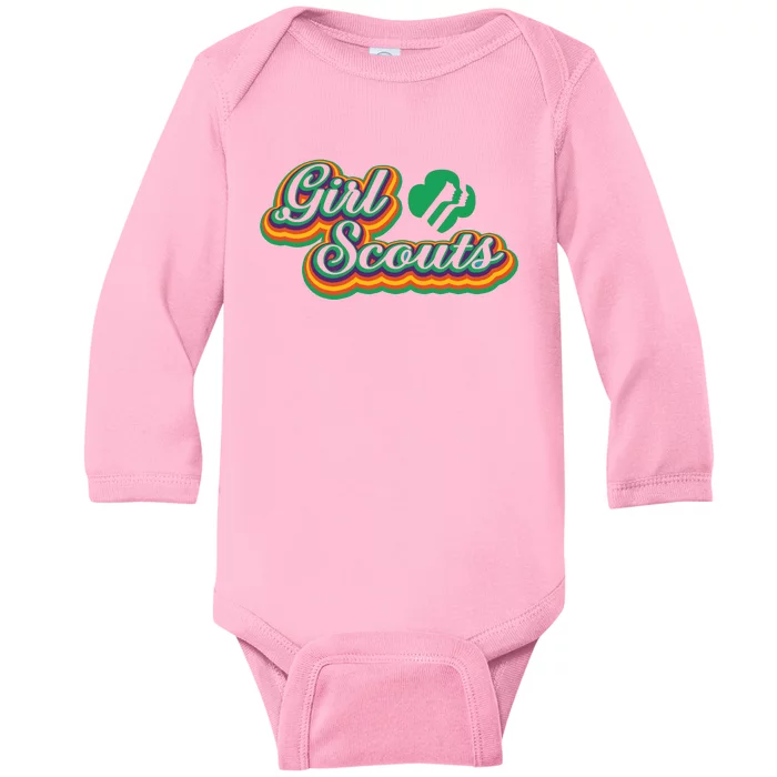 Girl Scouts Troop Baby Long Sleeve Bodysuit