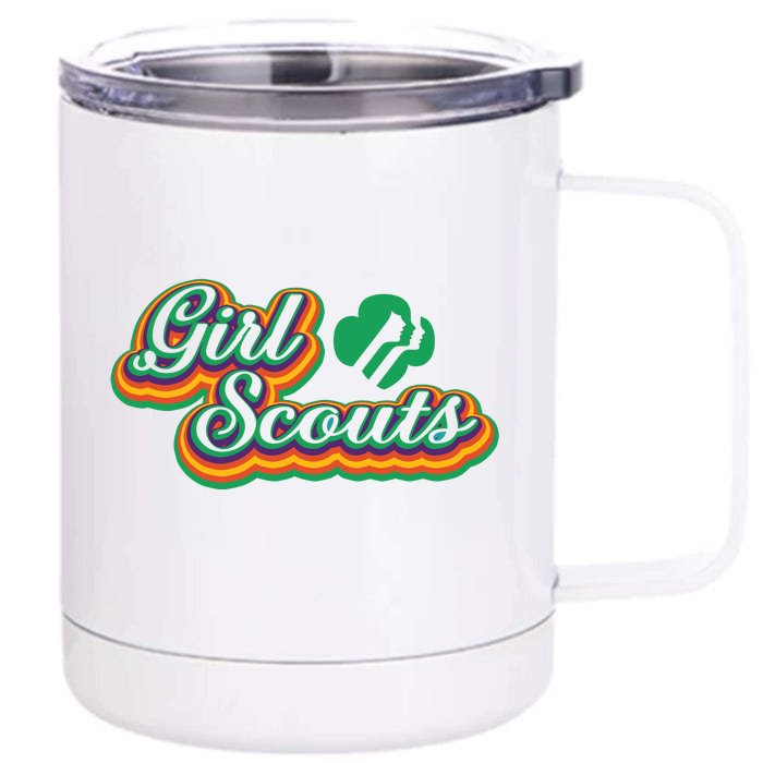 Girl Scouts Troop Front & Back 12oz Stainless Steel Tumbler Cup