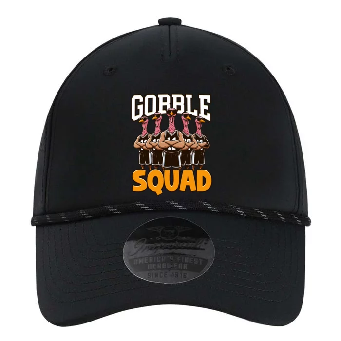 Gobble Squad Turkey Thanksgiving Team Great Gift Performance The Dyno Cap