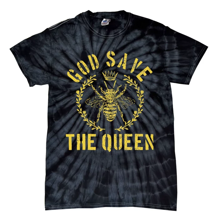 God Save The Queen Bee Queen Bee Tie-Dye T-Shirt