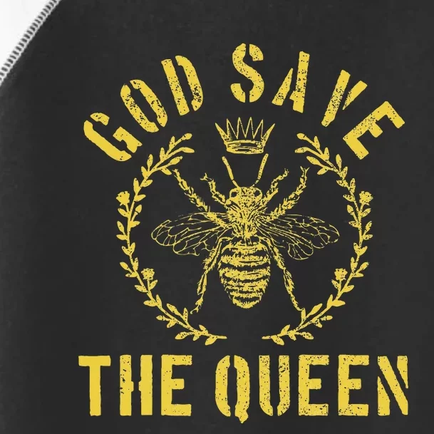 God Save The Queen Bee Queen Bee Toddler Fine Jersey T-Shirt