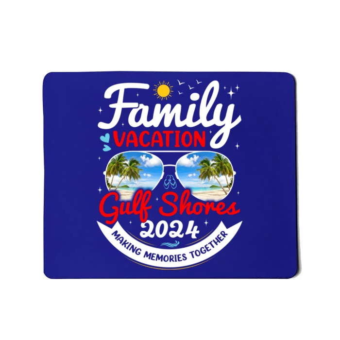 Gulf Shores Vacation 2024 Family Matching Alabama Group Gift Mousepad