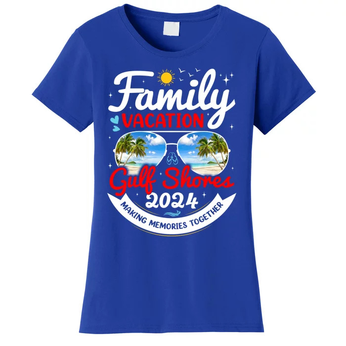 Gulf Shores Vacation 2024 Family Matching Alabama Group Gift Women's T-Shirt