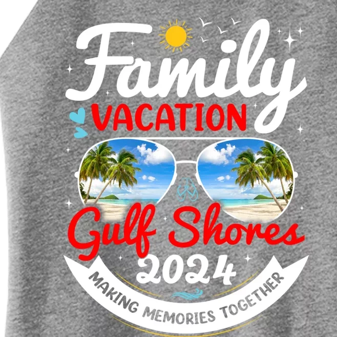 Gulf Shores Vacation 2024 Family Matching Alabama Group Gift Women’s Perfect Tri Rocker Tank