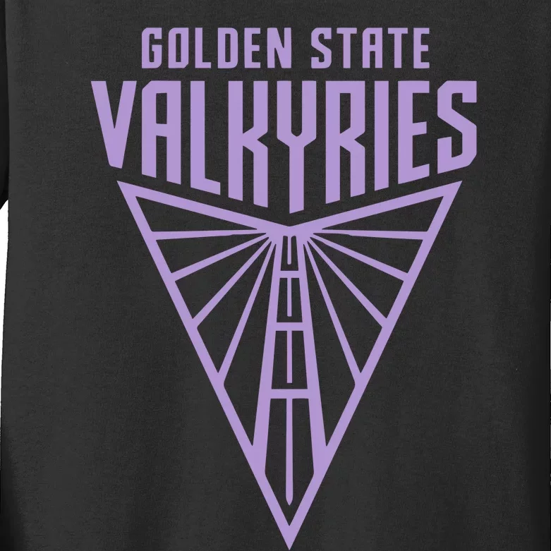 Golden State Valkyries Kids Long Sleeve Shirt