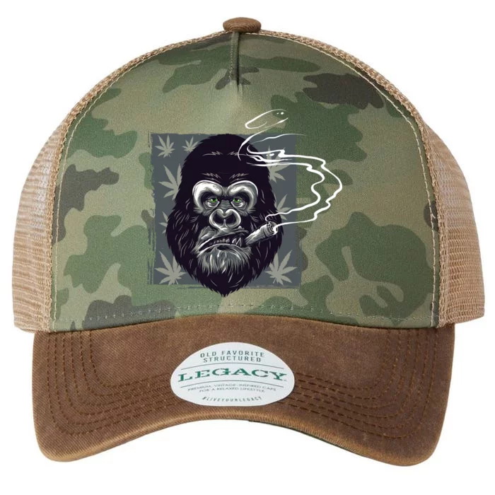 Gorilla Smoke Weed Legacy Tie Dye Trucker Hat