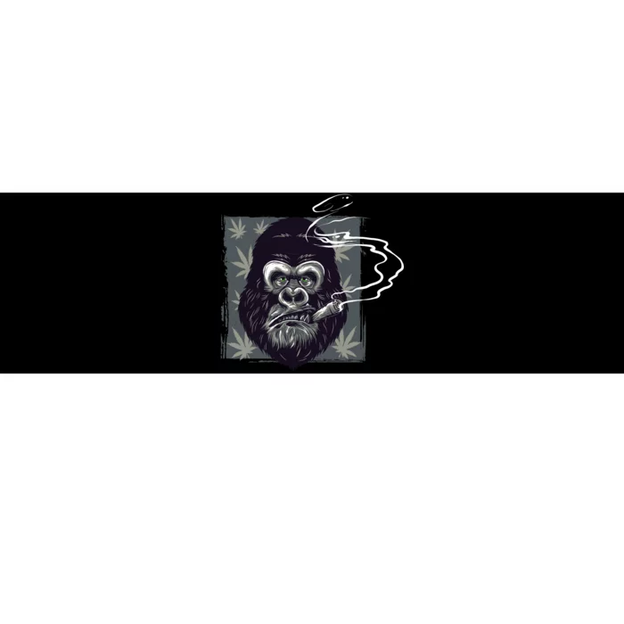 Gorilla Smoke Weed Bumper Sticker