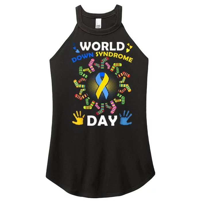 Gifts  Socks World Down Syndrome Day Women’s Perfect Tri Rocker Tank