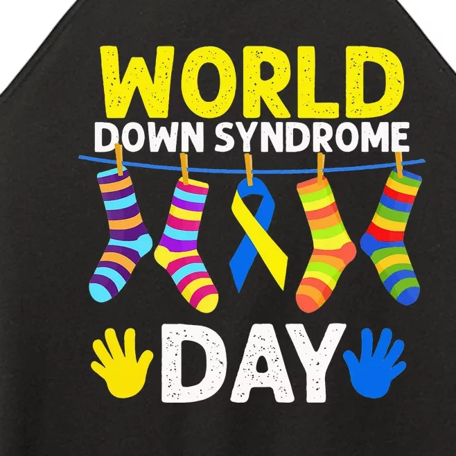 Gifts  Socks World Down Syndrome Day Women’s Perfect Tri Rocker Tank