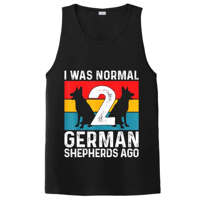 German Shepherd Women Dog Lover German Shepherd Puppy Performance Tank