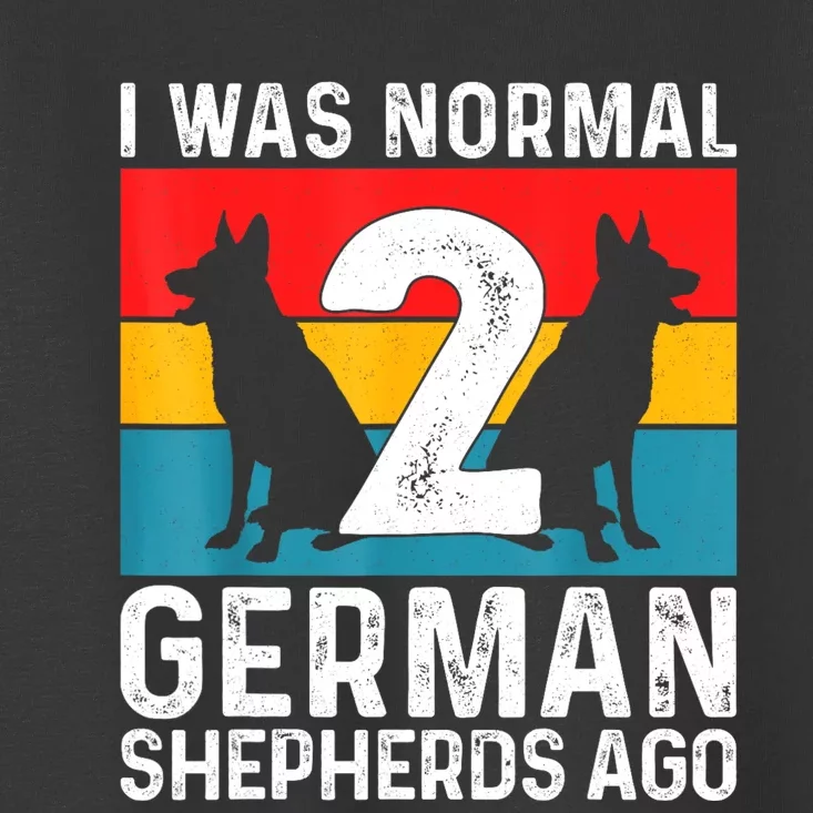 German Shepherd Women Dog Lover German Shepherd Puppy Toddler T-Shirt