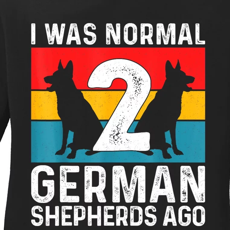 German Shepherd Women Dog Lover German Shepherd Puppy Ladies Long Sleeve Shirt