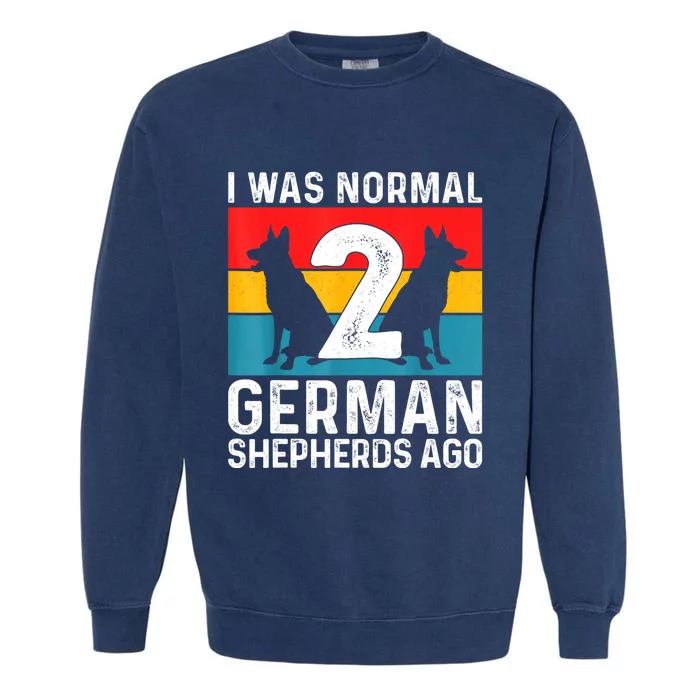 German Shepherd Women Dog Lover German Shepherd Puppy Garment-Dyed Sweatshirt