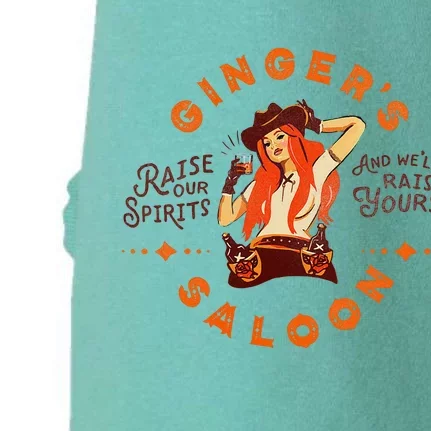 Gingers Saloon Whiskey Redhead Dive Bar Artist Doggie 3-End Fleece Hoodie