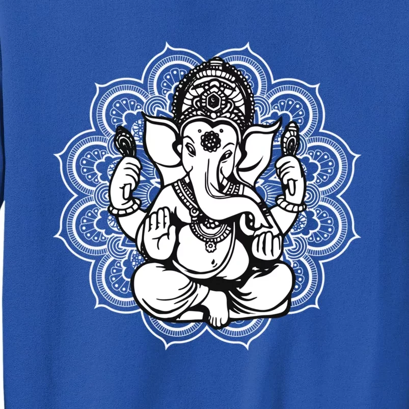 Ganesh Symbol Yoga Hindu Meditation Lover Gift Sweatshirt