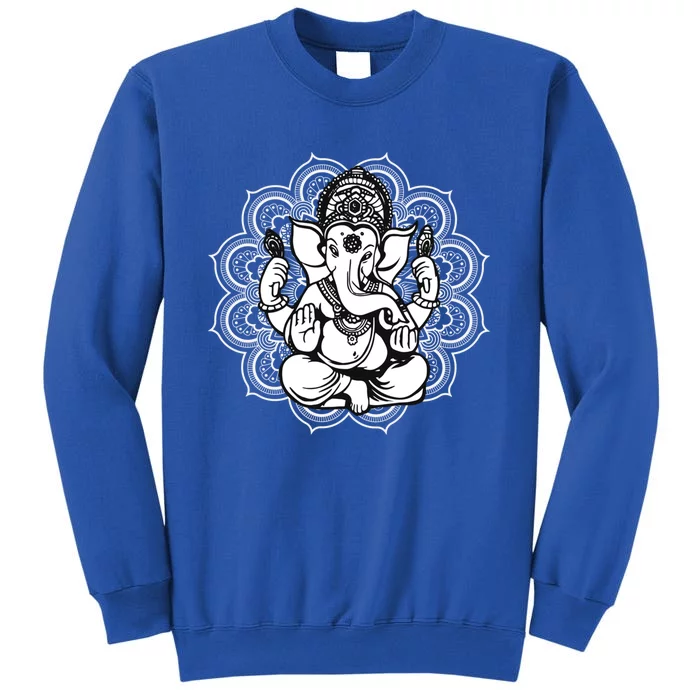 Ganesh Symbol Yoga Hindu Meditation Lover Gift Sweatshirt