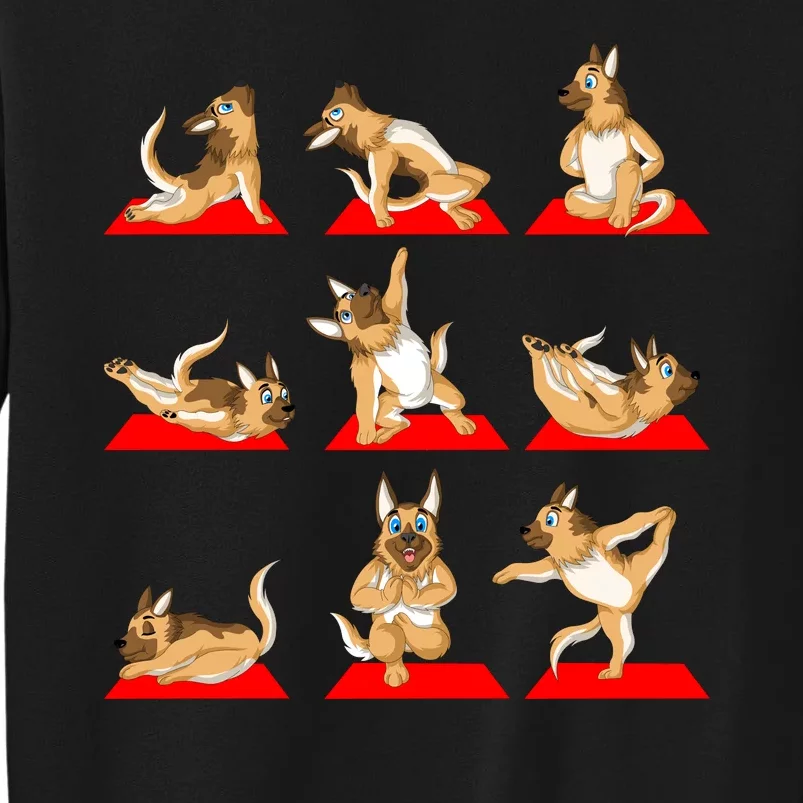 German Shepherd Yoga Sweatshirt