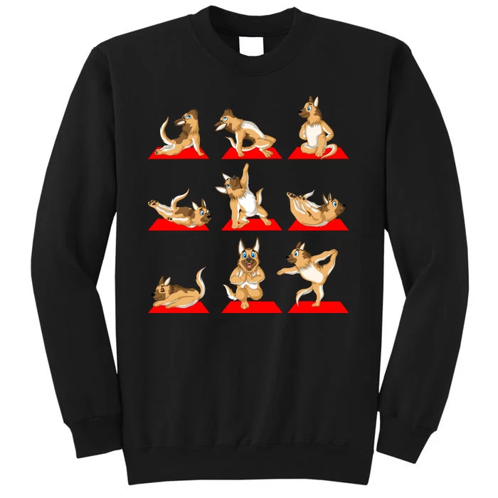 German Shepherd Yoga Sweatshirt