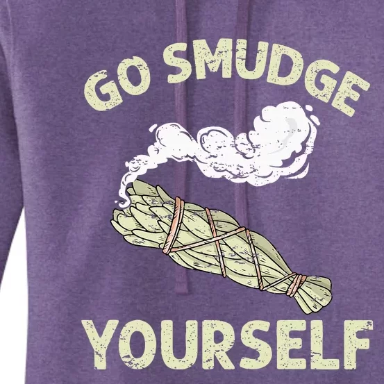 Go Smudge Yourself Native American Women's Pullover Hoodie