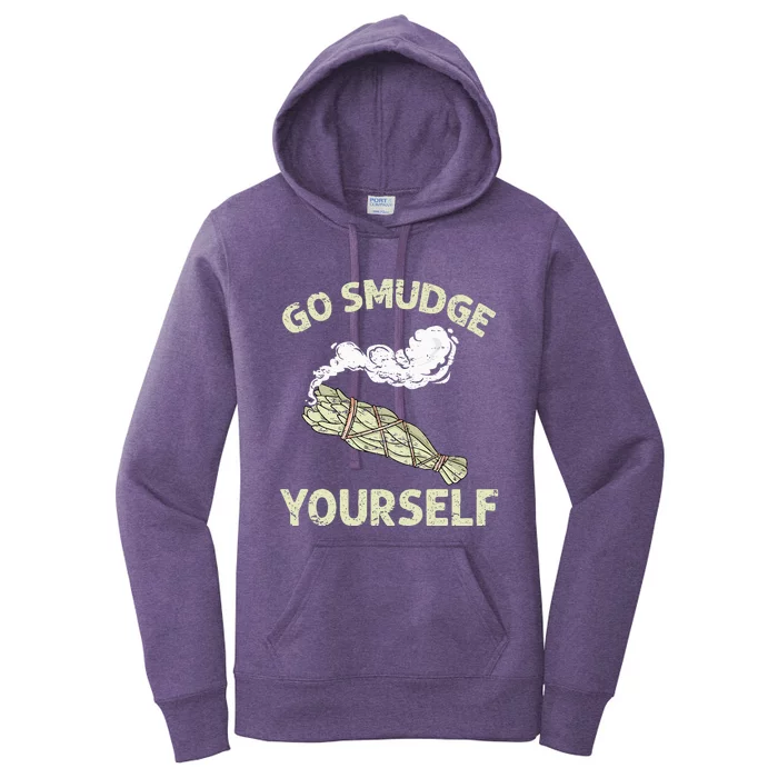 Go Smudge Yourself Native American Women's Pullover Hoodie