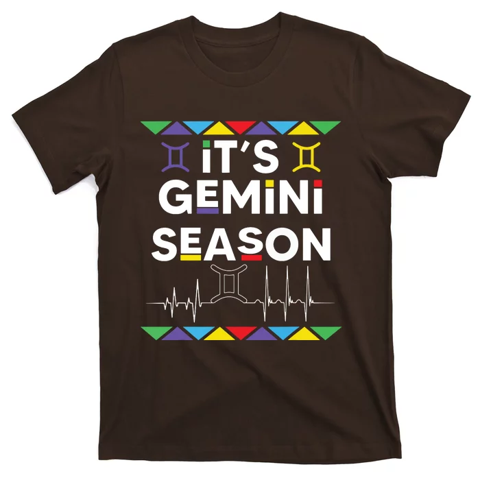 Gemini Season Zodiac Sign Funny Birthday Gift Boy Girl T-Shirt