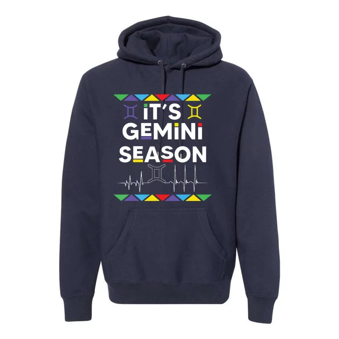 Gemini Season Zodiac Sign Funny Birthday Gift Boy Girl Premium Hoodie