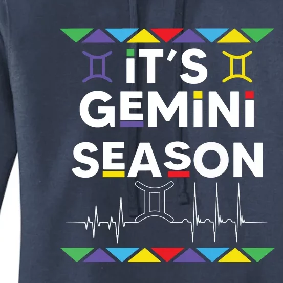 Gemini Season Zodiac Sign Funny Birthday Gift Boy Girl Women's Pullover Hoodie