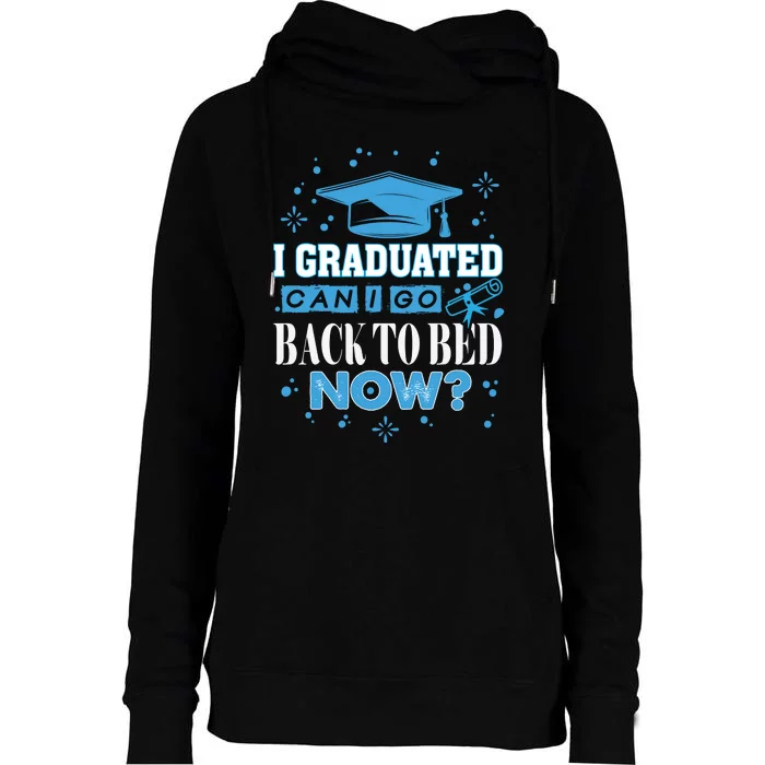 Graduation T 01 Womens Funnel Neck Pullover Hood