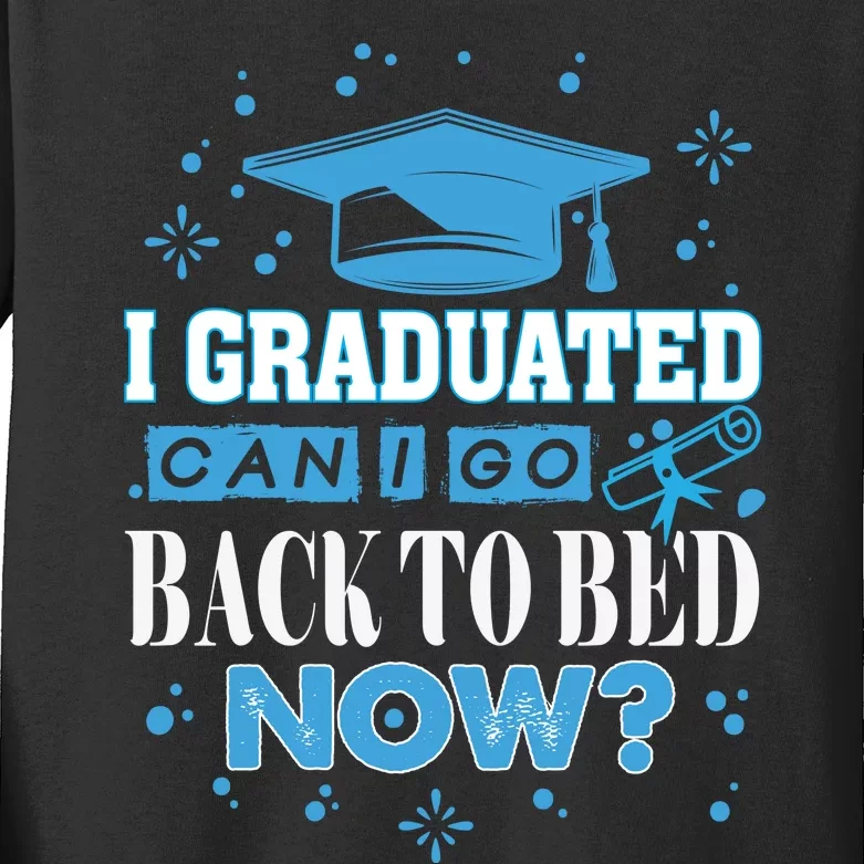 Graduation T 01 Kids Long Sleeve Shirt