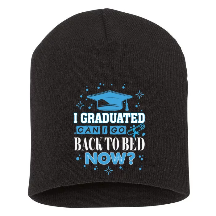 Graduation T 01 Short Acrylic Beanie