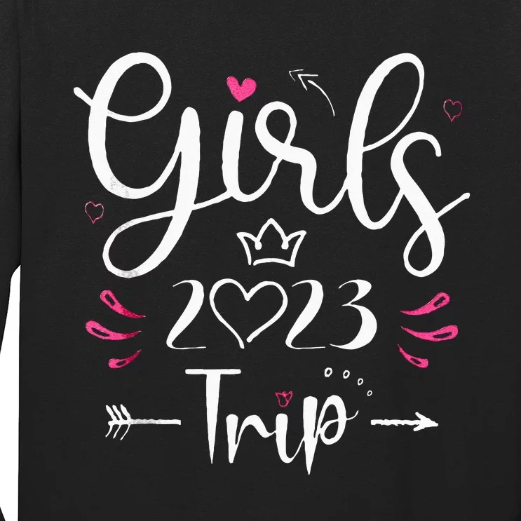 Girls Trip 23 Weekend Summer 23 Vacation Long Sleeve Shirt