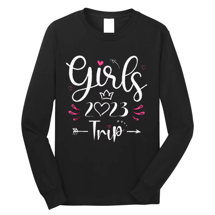 Girls Trip 23 Weekend Summer 23 Vacation Long Sleeve Shirt